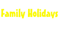 Family Holidays cashback